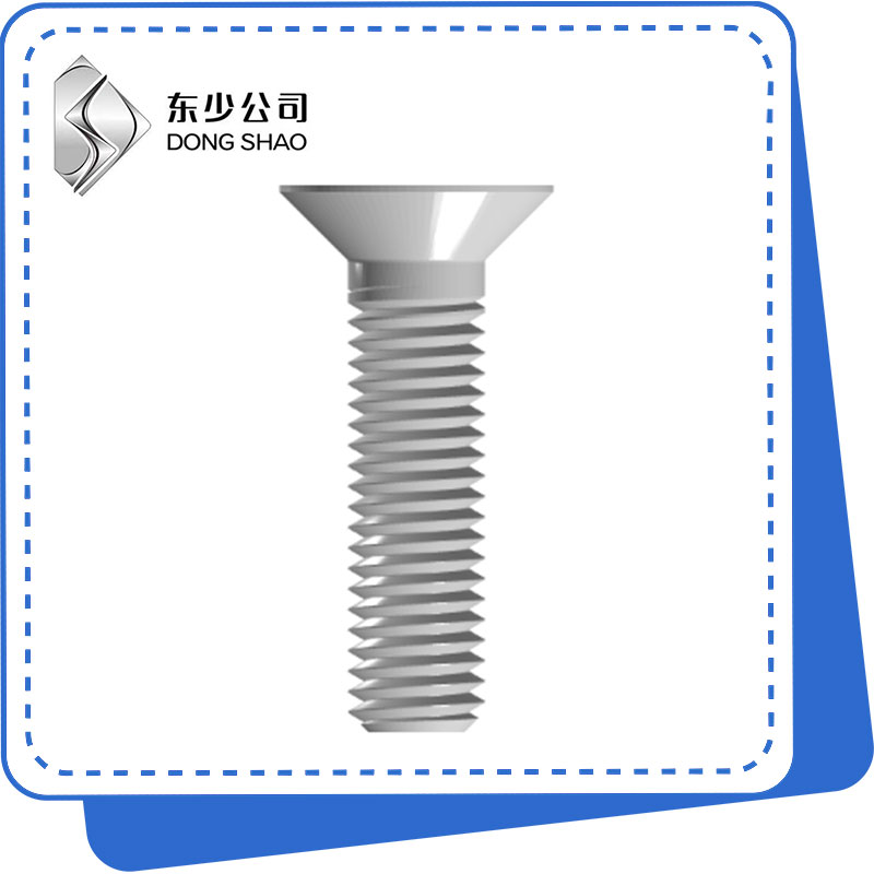 Hexagon Socket flaach Countersunk Head Cap Schrauwen